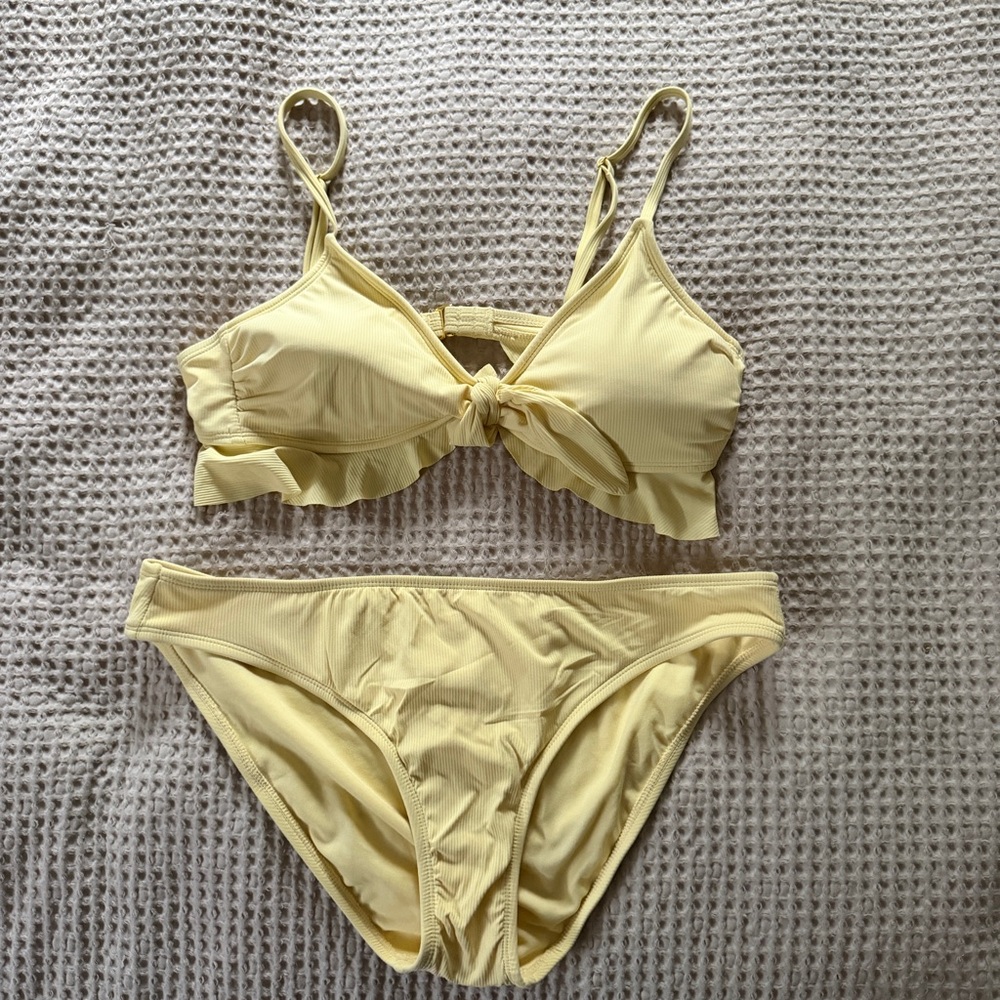 Xhilaration Soft Yellow Swimwear